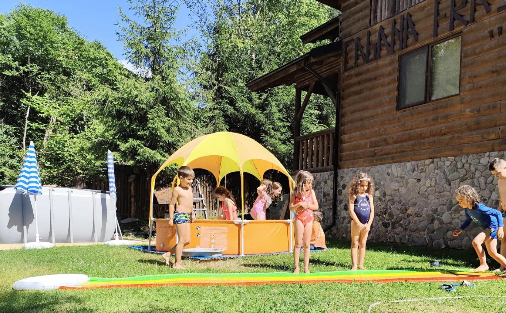 Cabana Frasin Dragoslavele Bagian luar foto