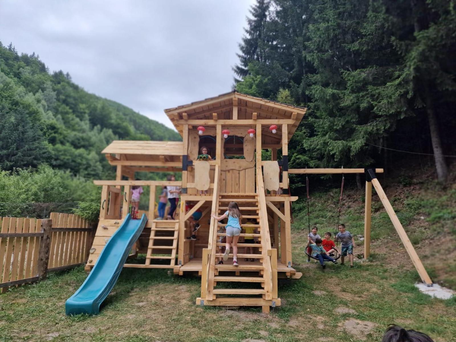 Cabana Frasin Dragoslavele Bagian luar foto