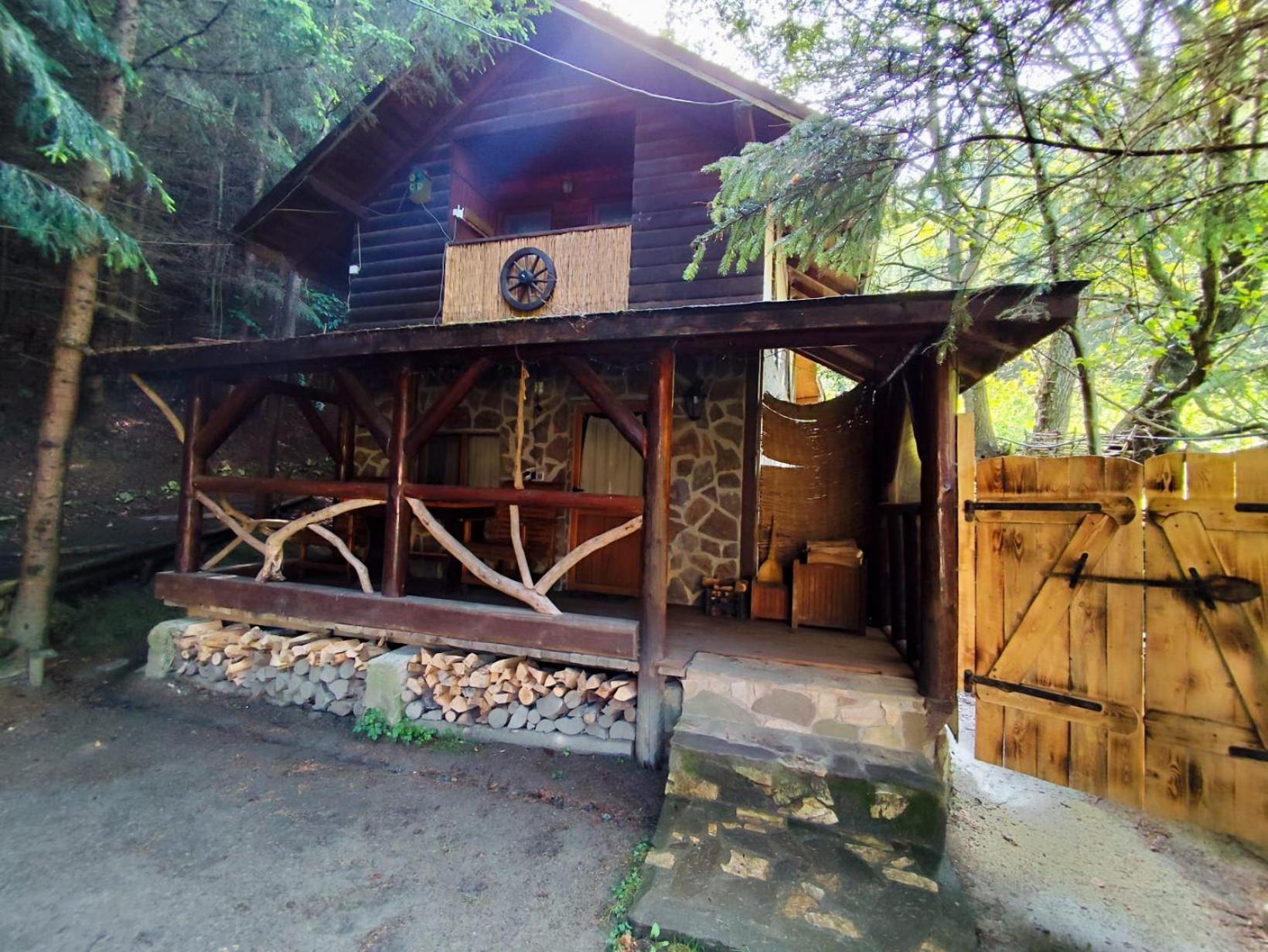Cabana Frasin Dragoslavele Bagian luar foto